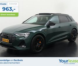 AUDI E-TRON E-TRON 50 AUDI E-TRON - 50 QUATTRO S EDITION 71 KWH | ALL-IN 963, - PRIVATE LEASE | DIRECT UIT VOORRAAD