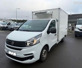 FIAT TALENTO (IDEM TRAFIC) PLANCHER CABINE 1.6 L2 125 CH FRIGORIFIQUE ÉQUIPÉ : CLIM, GPS, 4 ÉTAGÈRES - FRIGO FONCTIONNANT SUR ROUTE ET SECTEUR 220 VOLTS MONOPHA