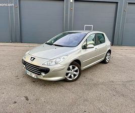 PEUGEOT 307 PHASE II ÉDITION RUGBY RARE MODÈLE 1.6I 110 CH ( EXCELLENT ÉTAT )