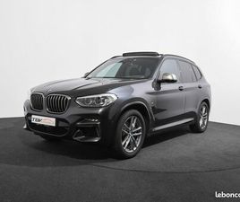BMW X3 (G01) M40D 326 CV FULL OPTION TYPE M-SPORT CUIR HUD CAMERA CARPLAY ACC KEYLESS KEYLESS LED ATTELAGE ELEC JANTES ALU 19 MALUS PAYER