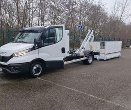 IVECO LKW/TRUCKS IVECO 35 160 3 LITRE 2020 AMPLIROLL AVEC BENNE PRIX A DÉBATTRE