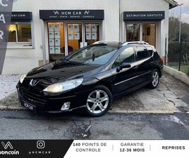 PEUGEOT 407 SW 2.0 HDI 136CH FELINE BVA I PREMIÈRE MAIN I TOIT PANORAMIQUE I GARANTIE 12 MOIS