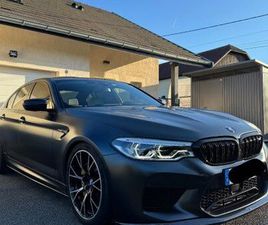 BMW M5 COMPETITION F90 2019 – FULL OPTIONS – FREINS CÉRAMIQUES – PPF COMPLET