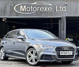 2019 (68) - 30 TDI 116 S LINE 5DR S TRONIC