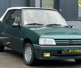 PEUGEOT 205 CABRIOLET PEUGEOT 205 ROLAND GARROS CABRIOLET FINANCEMENT MOTEUR NEUF CAPOTE NEUVE SELLERIE