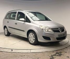 2009 VAUXHALL ZAFIRA 1.6 LIFE
