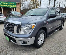 2017 NISSAN TITAN SV CREW CAB 4X4 86K MILES CLEAN CARFAX NO RUST