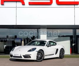 PORSCHE 718 CAYMAN T VEHÍCULO DE SUBSTITUCIÓN