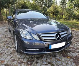 MERCEDES-BENZ E 200 CGI COUPE BLUEFFICIENCY TURBO 185CV MANUAL OUTUBRO/12