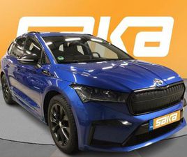 SKODA ENYAQ 80X 4X4 SPORTLINE IV ** TULOSSA / VETOKOUKKU / 360 / ILP / MATRIX LED / SPORTTIPENKIT / ACC **