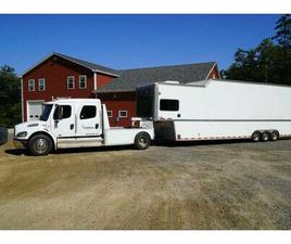 2004 FREIGHTLINER M2 106 AND 1997 ENCLOSED STACKER RACER TRAILER