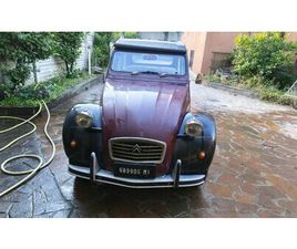 1983 CITROEN 2CV NOIR MANUEL, 4 VITESSES CONDUITE À GAUCH...