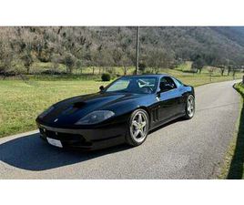 1998 FERRARI 550 MARANELLO NOIR MANUEL, 6 VITESSES CONDUI...