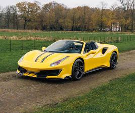 FERRARI 488 - PISTA SPIDER, ATELIER, FULL CARBON, LIFT, STRIPE NART