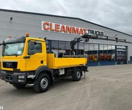 MAN TGM 13.290 4X4 HIAB 9 TONMETER LAADKRAAN JUST 222.472 KM — VRACHTWAGENS — MARKTPLAATS