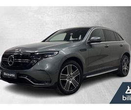 MERCEDES-BENZ EQC 400 4MATIC 4MATIC, AMG, ACC, KROK, LED, GARANTI ++ 2021 GRÅ