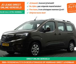 OPEL COMBO TOUR OPEL COMBO TOUR 1.2 TURBO L2H1 EDITION- 360 CAMERA, STUUR/STOELVERWARMING, XENON LED, 2X SCHUIFDEUR, PARK ASSIST