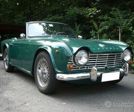 TRIUMPH TR4 ROADSTER - 1962 - ISCRITTA ASI