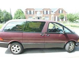 EXCEPTIONAL 1992 TOYOTA PREVIA ULTRA-LOW MILEAGE, ONE-OWNER GEM