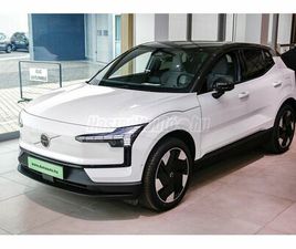 VOLVO EX30 SINGLE MOTOR EXTENDED RANGE ULTRA RAKTÁRI AUTÓ AJÁNLAT BUSINESS KEDVEZMÉNNYEL. MY26-OS MODELL