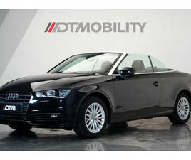 AUDI A3 CABRIO AUDI A3 CABRIOLET 1.4 TFSI COD AMBITION PRO LINE PLUS SUPERSTAAT | ZWART BRUIN |