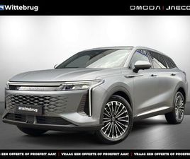 OMODA 9 SHS PREMIUM PLUG-IN HYBRIDE AUTOMAAT MET 1100 KM RANGE, LEDEREN BEKLEDING, ELEKTRSICHE STOELVERSTELLING VOOR EN ACHTER UIT VOORRAAD LEVERBAAR!