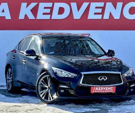 INFINITI Q50 Q50S 3.0 (AUTOMATA) 32E KM. KIFOGÁSTALAN ÁLLAPOT!