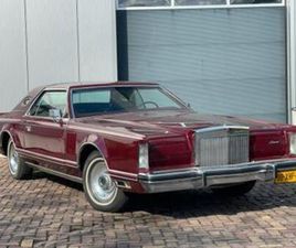 LINCOLN CONTINENTAL 6.6 MARK V CARTIER UITVOERING 1979 — LINCOLN — MARKTPLAATS
