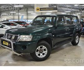 NISSAN PATROL, CENA 7 900 €. NISSAN PATROL. 2005. GADA. 3.0L DĪZELIS, DAĻA ESOŠĀ MŪSU TRANSPORTLĪDZEKĻA - SLUDINĀJUMI