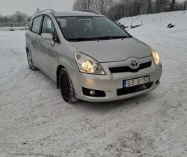 TOYOTA COROLLA VERSO, CENA 1 850 €. TOYOTA COROLLA VERSO FACELIFT 1.8I AR ESOŠAIS VIEGLĀK TUKUMA, - SLUDINĀJUMI