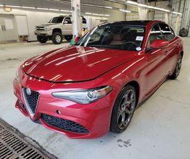USED 2018 ALFA ROMEO GIULIA TI SPORT W/ QUICK ORDER PACKAGE 22S SPORT DRACUT MA 01826