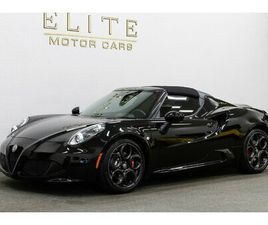 USED 2018 ALFA ROMEO 4C SPIDER W/ CONVENIENCE GROUP - SPIDER CONCORD CA 94520