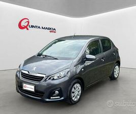 PEUGEOT 108 1.0 72 CV - CERCHI IN LEGA/TOUCHSCREEN