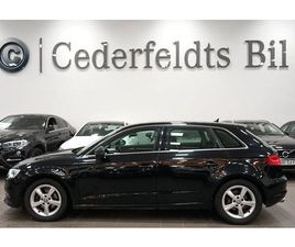 AUDI A3 2.0 TDI FJÄRRVÄRM ALCANTARA SKINN PDC NYBES SOV-HJUL EU6