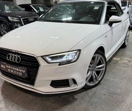AUDI A3 CABRIOLET TFSI 150 SLINE 96000KM 2018 19490