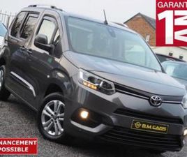 TOYOTA PROACE CITY ② TOYOTA PROACE CITY VERSO 1.2I PASSENGER GARANTIE 2030-FULL — TOYOTA — 2EMEMAIN