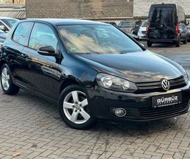 VOLKSWAGEN GOLF VOLKSWAGEN GOLF VI 1,6 TDI TEAM KLIMA*SHZ*PDC*ALU*1.HD
