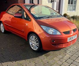 MITSUBISHI COLT CZC UNIQUE MITSUBISHI COLT CONVERTIBLE 2008