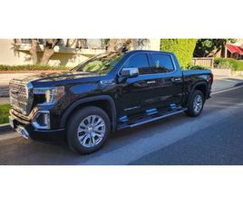 2019 GMC SIERRA DENALI 6.2L V8 4X4 BLACK CREW CAB TRUCK