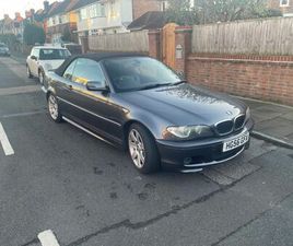 BMW, 3 SERIES, CONVERTIBLE, 2006, MANUAL, 1995 (CC), 2 DOORS