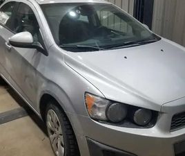 CHEVROLET SONIC 2012 CHEVROLET SONIC