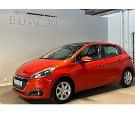 PEUGEOT 208 BENSIN, 5-DÖRRAR, GLASTAK, VÄRMARE