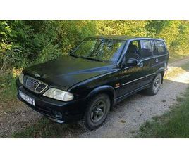 DAEWOO MUSSO 2,9TD - 4X4 *ODLIČAN I ISPRAVAN*, ČISTA MEHANIKA, 1999 GOD.