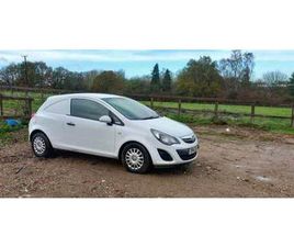VAUXHALL, CORSA, CAR DERIVED VAN, 2014, MANUAL, 1248 (CC)