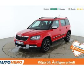 SKODA YETI ŠKODA OUTDOOR 2.0 TDI 4X4 VÄRMARE, CARPLAY
