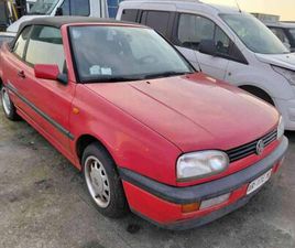 GOLF CABRIOLET 1,6 BENZ