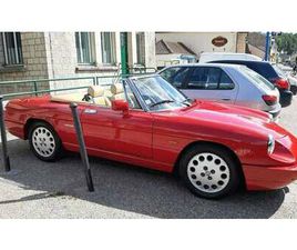 ALFA ROMEO SPIDER DUETTO QUADRIFOGLIO VERDE 1991 ALFA ROMEO SPIDER QUADRIFOGLIO VERDE A VENDRE