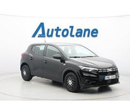 DACIA SANDERO 1.0 TCE FARTHÅLLARE, LÅGA MIL, AC