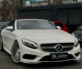 MERCEDES-BENZ S 500 CABRIOLET AMG*DESIGNO*SWAROWSKI*ROT-DACH