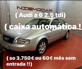 AUDI A6 AUDI A6 CAIXA AUTOMÁTICA NACIONAL 3.750 OU 60 M'EST MARÇO/03